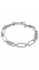 Βραχιόλι Michael Kors MK Statement Link Platinum-Plated MKJ828500040