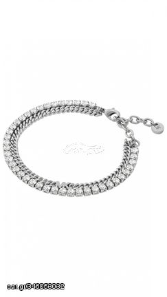 Βραχιόλι Michael Kors Metallic Muse Platinum-Plated MKJ8277CZ040