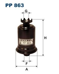 ΦΙΛΤΡΟ ΚΑΥΣΙΜΟΥ FILTRON  PP863 1105100005 2330016270 2330019015 2330079305 MB348127 MB504759 MB504762 2330087724000 2330087725 3191023500 3191122000 3191122000AT