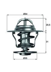 Thermostat, coolant  TX1380D               TX1380D 056121113A 08966483 1028392 4N6958 4N6959 56121113A 7E1421 90412604 9L9119 9L9652 9N5020 9N5065 9N5121 9N5488 056121113A 56121113A 08966483 1338024 1