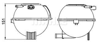 ΔΟΧΕΙΟ ΨΥΓΕΙΟΥ  CRT22000S             CRT22000S 6Q0121407 6Q0121407A 6Q0121407B 6RU121407 6Q0121407 6Q0121407A 6Q0121407B 6RU121407 6Q0121407 6Q0121407A 6Q0121407B 6Q0121407D 6RU121407