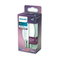 Λάμπα LED Philips Vela y lustre E14 806 lm