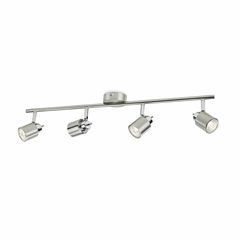 Φωτιστικό Οροφής Philips Meranti 15,5 x 10 x 69 cm 4 GU10 Μέταλλο Chrome