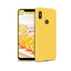 ΘΗΚΗ XIAOMI REDMI NOTE 6/6 PRO PRO SOFT TOUCH TPU ΚΙΤΡΙΝΟ