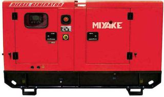 Miyake LDB16 H/Z Πετρελαίου 16,3 kVa Υδρόψυκτη Κλειστού Τύπου 1500 Στροφών Τριφασική MIYAKE 903.471