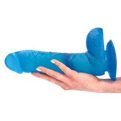 Lucio Transparent Blue Dildo-thumb-4
