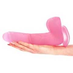 Transparent Pink Costanzo Dildo-thumb-4