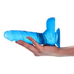 Sergio Transparent Blue Dildo-thumb-4