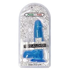 Sergio Transparent Blue Dildo-thumb-6