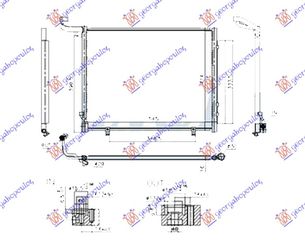 ΨΥΓΕΙΟ A/C 1.0 EcoBoost ΒΕΝΖΙΝΗ (385x545x22) για FORD PUMA 20- για FORD PUMA 20-