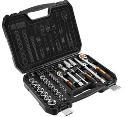 NEO TOOLS Καστάνια με Καρυδάκια 1/2quot; και 1/4quot; σετ 73τεμ 10-054
