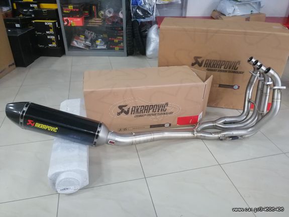 ΟΛΟΣΩΜΗ ΕΞΑΤΜΙΣΗ AKRAPOVIC SUZUKI GSX-R 1300 HAYABUSA '08-'17