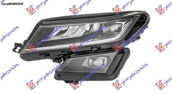 ΦΑΝΟΣ ΕΜΠΡΟΣ FULL LED (HELLA) για SKODA KODIAQ 16-21 για SKODA KODIAQ 16-21