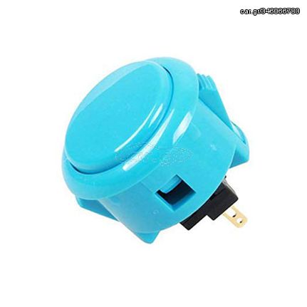 Μπλε 30mm Push Button for Arcade Game Joystick Controller