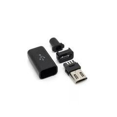 Micro USB Plug Male DIY 4-piece Set