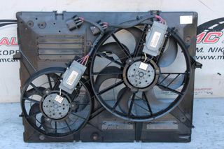 Βεντιλατέρ VW TOUAREG (2003-2007) 1137328089 1137328096 DIESEL διπλό σε πλαίσιο