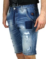 Camaro Ανδρική Βαμβακερή Βερμούδα Denim Slim Fit (160017850133) (100% Βαμβάκι)