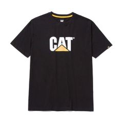 T-shirt Μαύρο CAT XL TM Logo 1510305