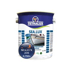 Βερνικόχρωμα Σκαφών Θαλάσσης 206 Μπλε Tetralux Sea Lux 0,75lt - 0.75lt