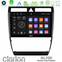 Clarion GL700 Lite Series 8Core Android11 2+32GB Audi A6 (C5) 1997-2004 Navigation Multimedia Tablet 9″ Με Carplay & Android Auto