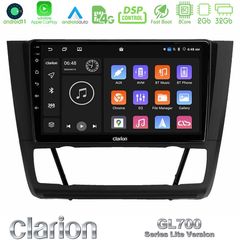 Clarion GL700 Lite Series 8Core Android11 2+32GB BMW 1Series E81/E82/E87/E88 (AUTO A/C) Navigation Multimedia Tablet 9″ Με Carplay & Android Auto