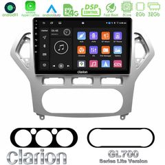 Clarion GL700 Lite Series 8Core Android11 2+32GB Ford Mondeo 2007-2010 AUTO A/C Navigation Multimedia Tablet 9″ Με Carplay & Android Auto