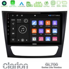 Clarion GL700 Lite Series 8Core Android11 2+32GB Mercedes E Class / CLS Class Navigation Multimedia Tablet 9″ Με Carplay & Android Auto