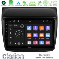 Clarion GL700 Lite Series 8Core Android11 2+32GB Mitsubishi L200 Navigation Multimedia Tablet 9″ Με Carplay & Android Auto