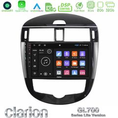 Clarion GL700 Lite Series 8Core Android11 2+32GB Nissan Pulsar 2015-2018 Navigation Multimedia Tablet 9″ Με Carplay & Android Auto