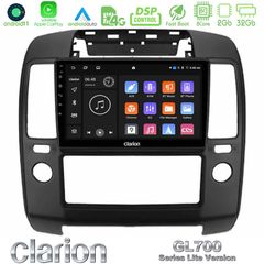 Clarion GL700 Lite Series 8Core Android11 2+32GB Nissan Navara Navigation Multimedia Tablet 9″ Με Carplay & Android Auto