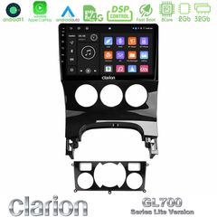 Clarion GL700 Lite Series 8Core Android11 2+32GB Peugeot 3008 AUTO A/C Navigation Multimedia Tablet 9″ Με Carplay & Android Auto