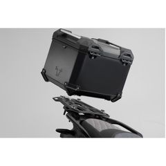 ΣΕΤ ΒΆΣΗΣ ΚΑΙ ΒΑΛΊΤΣΑΣ TOPCASE SW-MOTECH TRAX ADV BMW G 310 GS ΜΑΎΡΟ