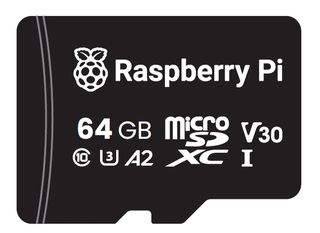 Official Raspberry Pi Micro SD Card 64GB A2 Class unprogrammed