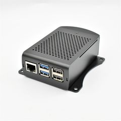 Aluminum Metal Case for Raspberry Pi 5 with mounting