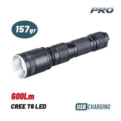 BPR6005 Επαναφορτιζόμενος Φακός 600lm - ΦΑΚΟΙ - ΦΩΤΙΣΜΟΣ - BORMANN PRO (#029977)