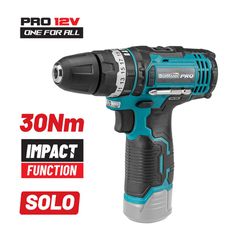 BBP2200 Κρουστικό Δραπανοκατσάβιδο 25Nm 12V (Solo) - SOLO - BORMANN PRO (#032809)