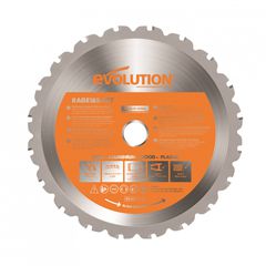 R185TCT-20MS Multiblade Δίσκος Κοπής Πολλαπλών Υλικών 185mm - ΕΞΑΡΤΗΜΑΤΑ ΔΙΣΚΟΠΡΙΟΝΩΝ - EVOLUTION (#R185TCT-20MS)