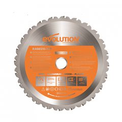 RAGEBLADE210MULTI Multiblade Δίσκος Κοπής Πολλαπλών Υλικών 210mm - ΕΞΑΡΤΗΜΑΤΑ ΔΙΣΚΟΠΡΙΟΝΩΝ - EVOLUTION (#RAGEBLADE210MULTI)