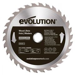 GW185TCT-24 Woodblade Δίσκος Κοπής Ξύλου 185mm - ΕΞΑΡΤΗΜΑΤΑ ΔΙΣΚΟΠΡΙΟΝΩΝ - EVOLUTION (#GW185TCT-24)