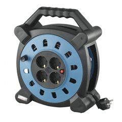 Μπαλαντέζα Καρούλι 4 Θέσεων με Καλώδιο 15m 3x1.5mm - ΜΠΑΛΑΝΤΕΖΕΣ - BULLE (#607014)