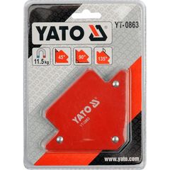 YT-0863 Μαγνητική Γωνία Συγκόλλησης 82x120x13mm - ΗΛΕΚΤΡΟΝΙΚΕΣ ΜΑΣΚΕΣ - ΜΑΓΝΗΤΙΚΕΣ ΓΩΝΙΕΣ - YATO (#20000863)