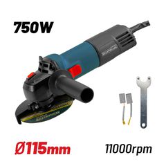 BAG7100 Γωνιακός Τροχός 710W, 115mm - ΓΩΝΙΑΚΟΙ ΤΡΟΧΟΙ ΜΙΚΡΟΙ - BORMANN LITE (#042402)