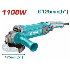 TG11012556E Γωνιακός Τροχός 1.100W 125mm - ΓΩΝΙΑΚΟΙ ΤΡΟΧΟΙ ΜΙΚΡΟΙ - TOTAL (#TG11012556E)