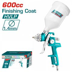 TAT10601 Πιστόλι Βαφής Άνω Δοχείου HVLP - ΑΝΩ ΔΟΧΕΙΟΥ - TOTAL (#TAT10601)