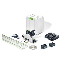 TSC 55 Δισκοπρίονο Μπαταρίας 160mm 18V (2x5.0Ah) - 14V - 18V - FESTOOL (#577391)