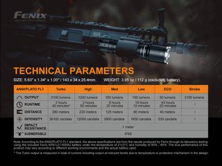 Φακός Fenix TK16 V2.0 Επαναφορτιζόμενος-thumb-1