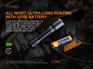 Φακός Fenix TK16 V2.0 Επαναφορτιζόμενος-thumb-3