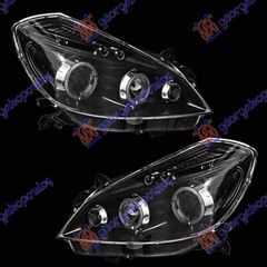 ΦΑΝΟΣ ΕΜΠΡΟΣ ΣΕΤ EAGLE EYES ΜΑΥΡΟ - RENAULT CLIO,2006-2009 026805130