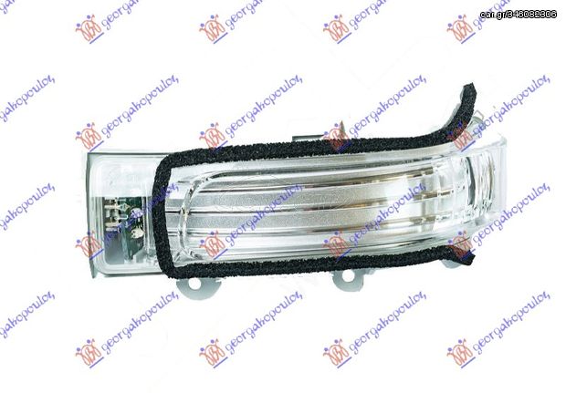 ΦΛΑΣ ΠΛΑΙΝΟ ΚΑΘΡΕΦΤΗ LED (Ε) - TOYOTA AURIS,2010-2012