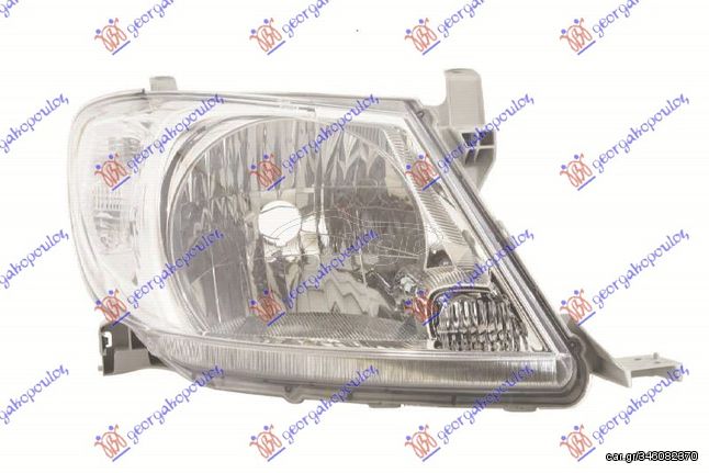 ΦΑΝΟΣ ΕΜΠΡΟΣ ΗΛΕΚΤΡΙΚΟΣ (Ε) (DEPO) - TOYOTA HI-LUX 2WD/4WD,2009-2012